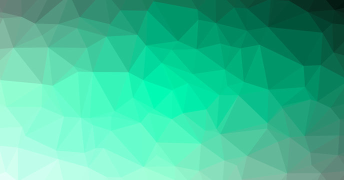 Low Polygonal Computation Art background illustration