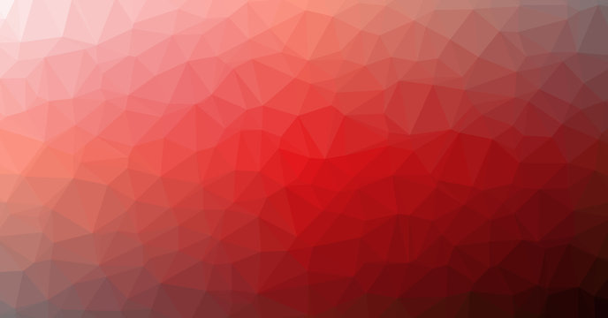 Low Polygonal Computation Art background illustration