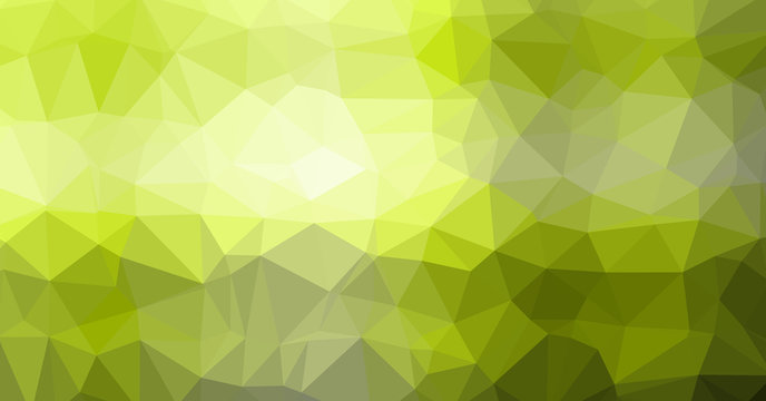 Low Polygonal Computation Art background illustration