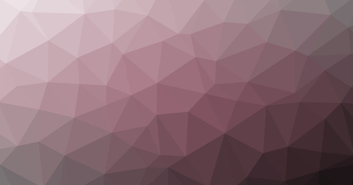 Low Polygonal Computation Art background illustration