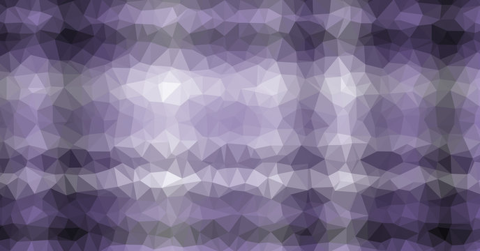 Low Polygonal Computation Art background illustration