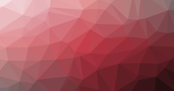 Low Polygonal Computation Art background illustration