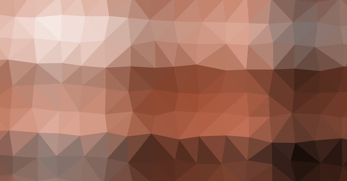 Low Polygonal Computation Art background illustration