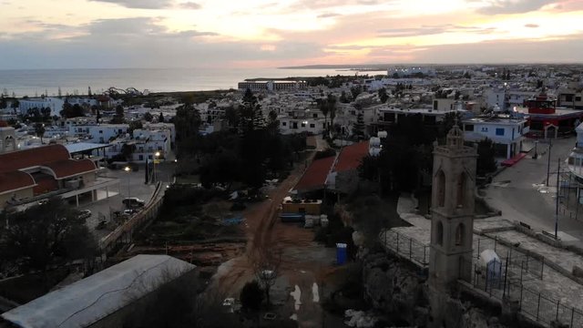 Aya Napa video Cyprus sunset skyline 