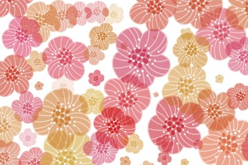Colorful flower background texture. Perfect wallpaper for artwork