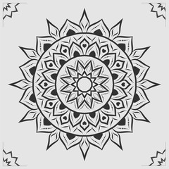 Luxury mandala arabesque ornamental background