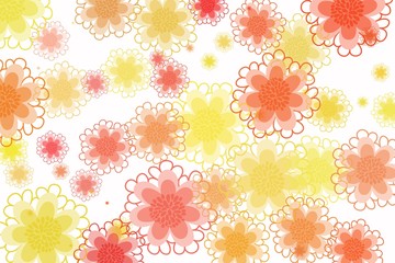 Colorful flower background texture. Perfect wallpaper for artwork