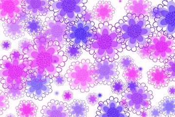 Colorful flower background texture. Perfect wallpaper for artwork