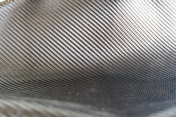 Carbon fiber black raw material composite Kevlar