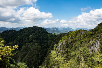 Thailand mountain view