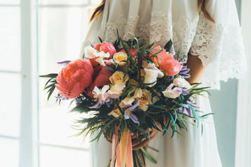 bridal bouquet of flowers