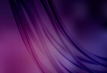 Light BLUE vector blurred bright template.