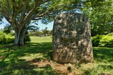 Kingdom of Tonga –  Learning rock at Haʻamonga ʻa Maui at Tongatapu