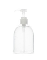 Alcohol or Hand sanitizer gel isolated on white background with clipping path, Use for washing hands, Prevent infection, 2019-nCoV or coronavirus.