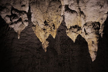Obraz na płótnie Canvas brown cave cavern on borneo malaysia
