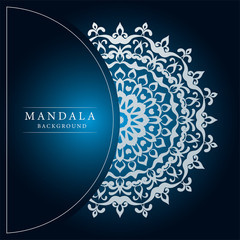 Luxury mandala with royal golden arabesque arabic islamic east style background 