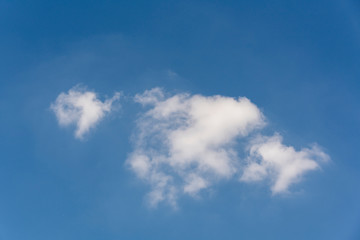 Blue sky and clouds background