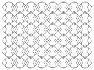 openwork pattern. lace. black and white outline drawing by hand. an ornament for weaving from threads with a repeating element. cross stitch. coloring pages for adults. print, patchwork, cover, textur