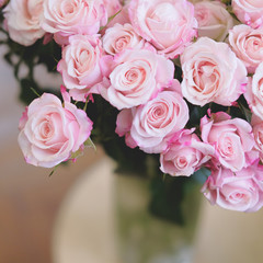 a variety of flowers.Bouquet . close up.