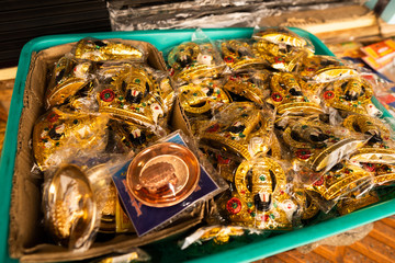 Street Vendor Shop of Gods idols,Tirumala