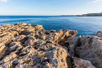 Konnos bay at sunset, Protaras, Cyprus