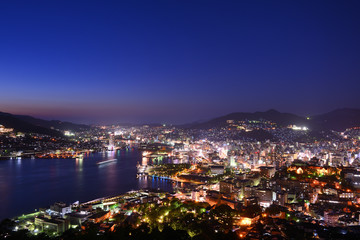 Fototapeta na wymiar 長崎の夜景