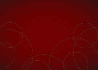 円を多用したデザインの背景素材