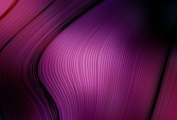 Dark Purple, Pink vector blurred and colored pattern.