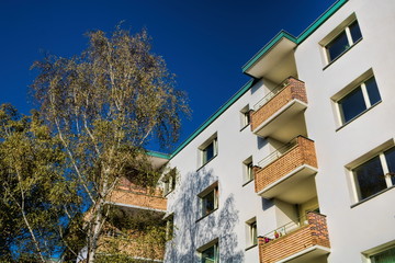 berlin, germany - otto-suhr-siedlung in kreuzberg