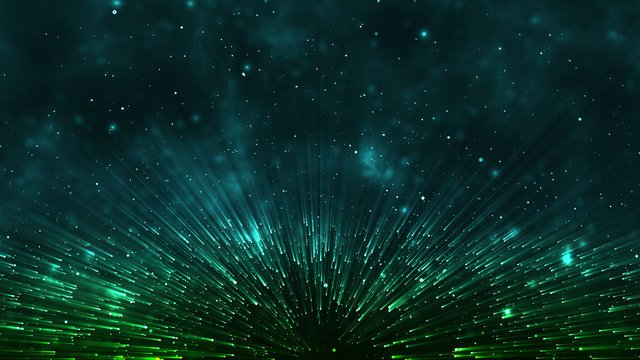Abstract light ray particle gradient background