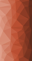 Fototapeta premium Low Polygonal Computation Art background illustration