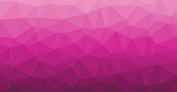 Low Polygonal Computation Art background illustration