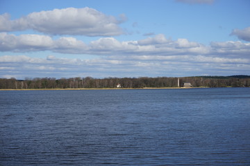 Panoramablick von der Glienicker Brücke über die Havel