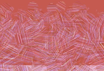 Light Pink, Yellow vector backdrop with dots.