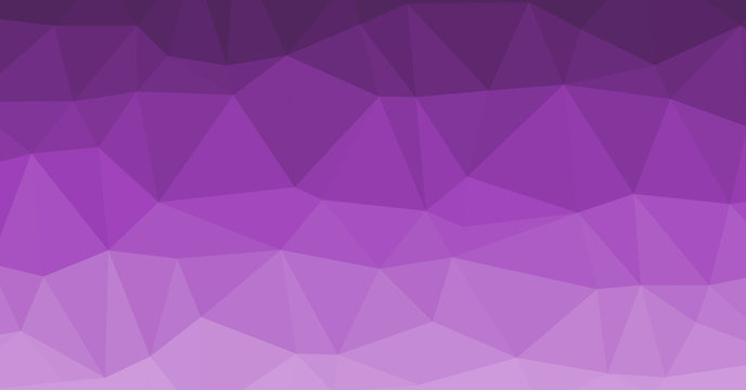 Low Polygonal Computation Art background illustration