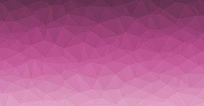Low Polygonal Computation Art background illustration