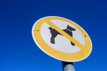 Schild Hunde verboten