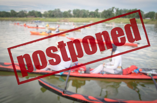 postponed river paddling race due to coronavirus outbreak