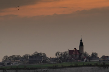 panorama wsi Chrząszczyce w województwie opolskim © Henryk Niestrój