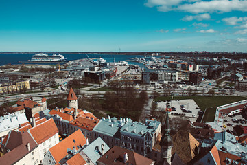 Fototapeta premium Old Tallinn view