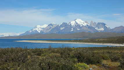 Lago Sarmiento, Parque Nacional Torres del Paine, Patagonia, Chile