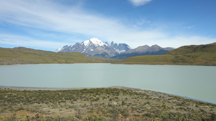 Laguna Amarga, Parque Nacional Torres del Paine, Patagonia, Chile