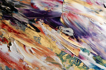 Colorful abstract background wallpaper. Modern motif visual art.  Mixtures of oil paint. Trendy hand painting canvas. Wall decor and Wall art prints Idea.  Texture.Colorful abstract 