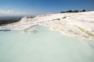 Thermal springs of Pamukkale, Turkey