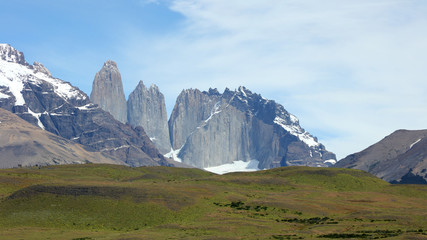 Obraz premium Parque Nacional de las Torres del Paine, Patagonia, Chile