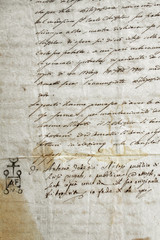 DETTAGLIO DI MANOSCRITTO ANTICO