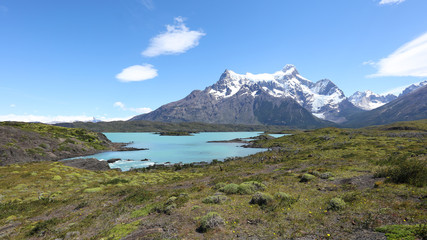 Mirador Salto Grande, Lago Nordernskj&ouml;ld, Parque Nacional Torres del Paine, Patagonia, Chile