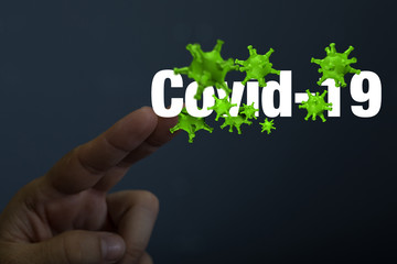 Coronavirus. Novel coronavirus, people  Concept of coronavirus quarantin.