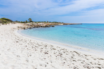 Adams beach in Ayia Napa, Cyprus