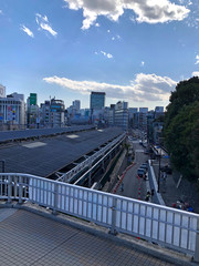 Fototapeta premium View from Ueno Station 